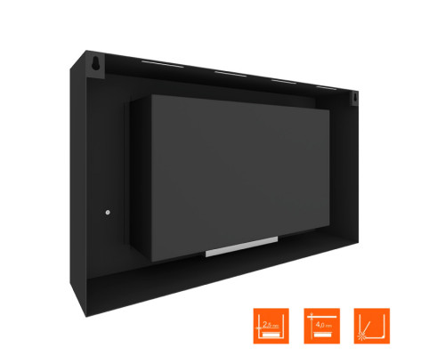 Биокамин SteelHeat WALL LONG 900 LITE черный Биокамин SteelHeat WALL LONG 900 LITE черный
